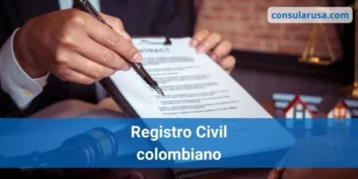 Registro Civil colombiano en Estados Unidos