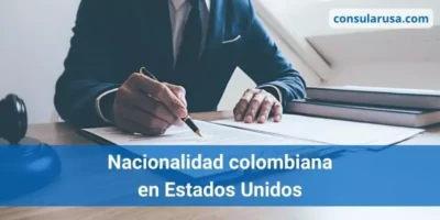 Nacionalidad colombiana en Estados Unidos